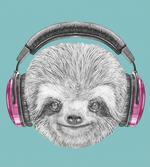 DJ Sloth Headphones