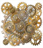 Steampunk Gears Design artwork