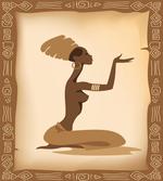 Lady Hand Gesture