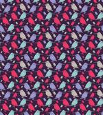 Vivid Kingfishers Pattern