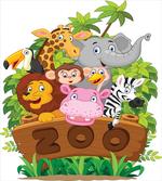 Happy Animals Fresh Trees artwork