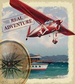 Coastline Red Plane