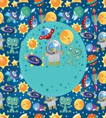 Cartoon Space Aliens