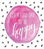 Watercolor Spot with Words