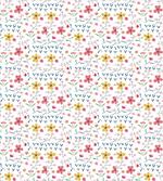 Colorful Wild Meadow Botany