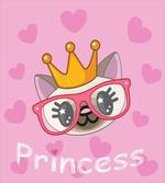 Happy Princess Cat