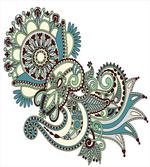 Traditional Ornate Flower