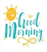 Smiling Sun and Wavy Letters
