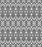 Scribble Ikat Art