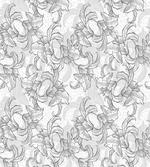 Vintage Greyscale Flowers