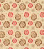 Vintage Leaf Ornaments Motif