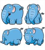 Cartoon Elephants