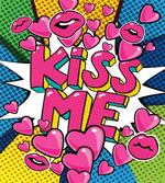Retro Hearts Lipstick