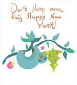 Childish Doodle New Year
