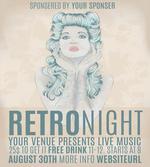 Retro Night Party Woman