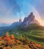 Alps Rainbow Morning