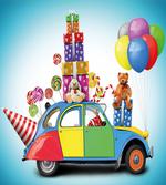 Car Hat Toys Lollipops