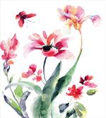 Watercolor Pastel Boho