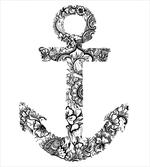 Anchor Shape Flower