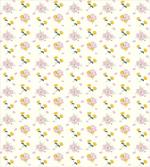 Cosmee and Zinnia Flowers artwork