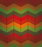 Abstract Zigzag Striped