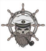 Captain Pirate Skeleton
