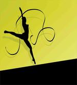 Woman with Ribbon