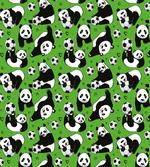 Funny Panda Hearts Stars