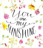 Loving My Sunshine Slogan artwork