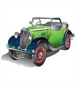 Hand Drawn Convertible
