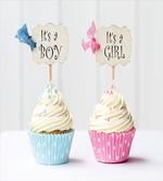 Boy Girl Cupcakes