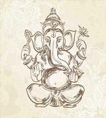 Elephant Artful Sketch