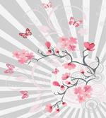Birds on Cherry Tree