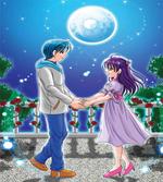 Romantic Manga Couple