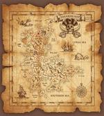 Old Paper Treasure Map