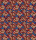 Funk Art Flower Pattern