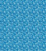 Marine Waves Spirals Art