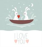 Rabbit Couple Sail