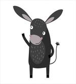 Happy Donkey with a Smile