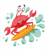 Caricature Crab artwork