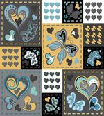 Butterfly Heart Retro