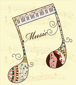 Keyboard Musical Note