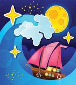 Sailing Boat Cartoon