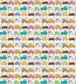 Vintage Cars Little Hearts