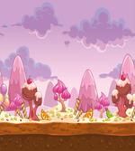 Cartoon Candy Land