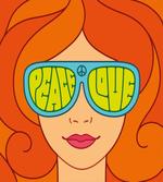 Red Hair Girl Love Peace