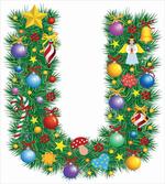 Xmas Tree and Letter U