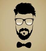 Hipster Boy Silhouette artwork