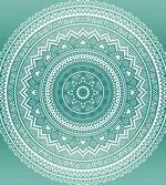 Mandala Boho Stripes