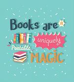 Books are Magic Pale Color